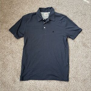 Volcom Men’s Polo Collared Shirt Gray Small
